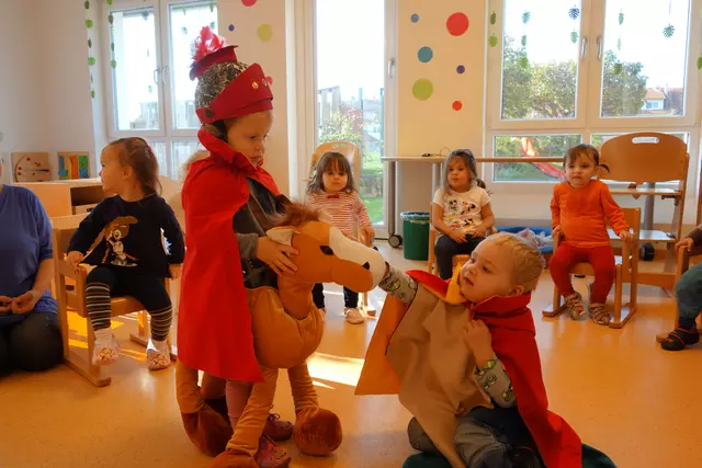 St. Martinsfest in der Nikolaus-Lenau-Haus Kinderkrippe